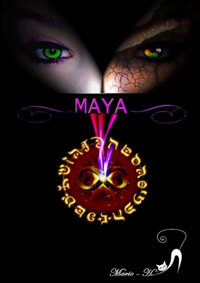 Couverture du livre « MAYA » de Marie H, librairie Les Contes Infusés à Corte
