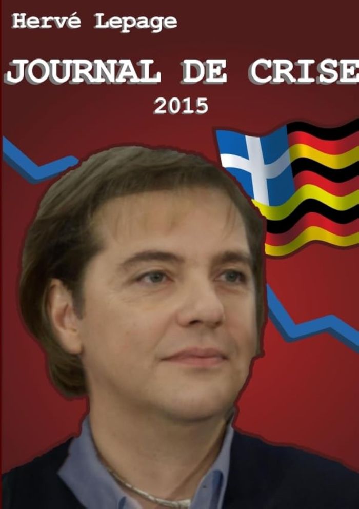 Couverture du livre « JOURNAL DE CRISE 2015 », librairie Les Contes Infusés à Corte
