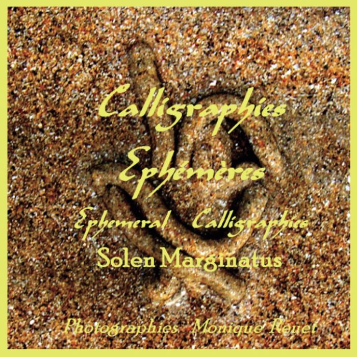 Couverture du livre « CALLIGRAPHIES EPHEMERES », librairie Les Contes Infusés à Corte