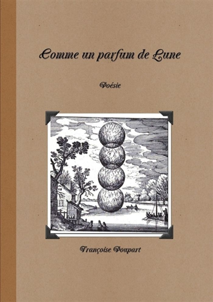 Couverture du livre « COMME UN PARFUM DE LUNE », librairie Les Contes Infusés à Corte