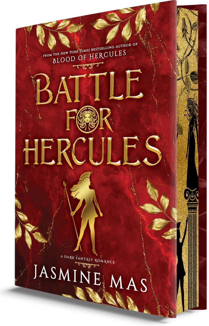 Couverture du livre « VILLAINS OF LORE - BATTLE FOR HERCULES (DELUXE LIMITED EDITION) - THE HIGHLY ANTICIPATED THIRD INSTA » de Jasmine Mas, librairie Les Contes Infusés à Corte