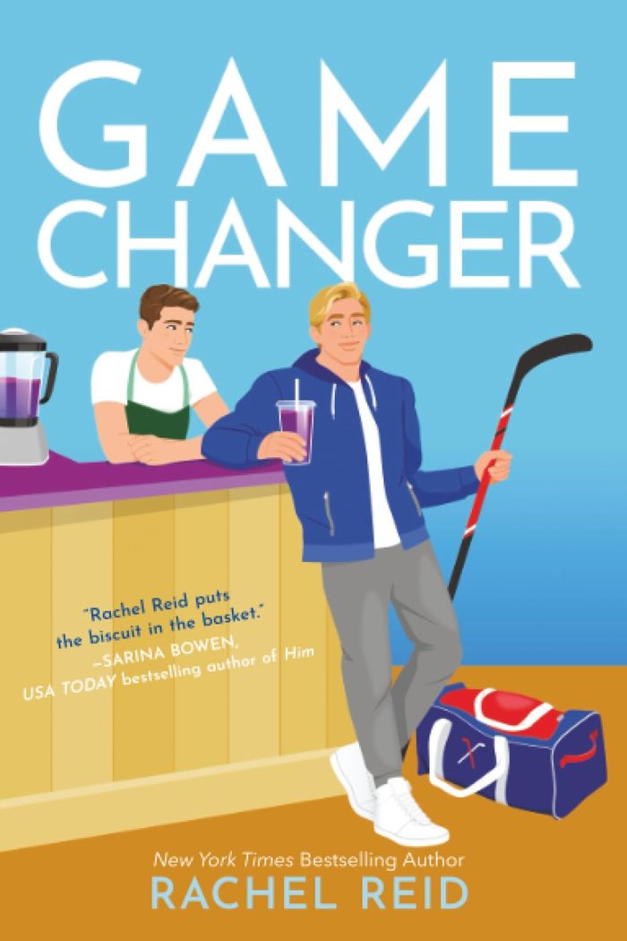 Couverture du livre « GAME CHANGERS: HEATED RIVALRY BOOK SERIES - T01 - GAME CHANGER - NOW STREAMING ON CRAVE AND HBO MAX » de Rachel Reid, librairie Les Contes Infusés à Corte