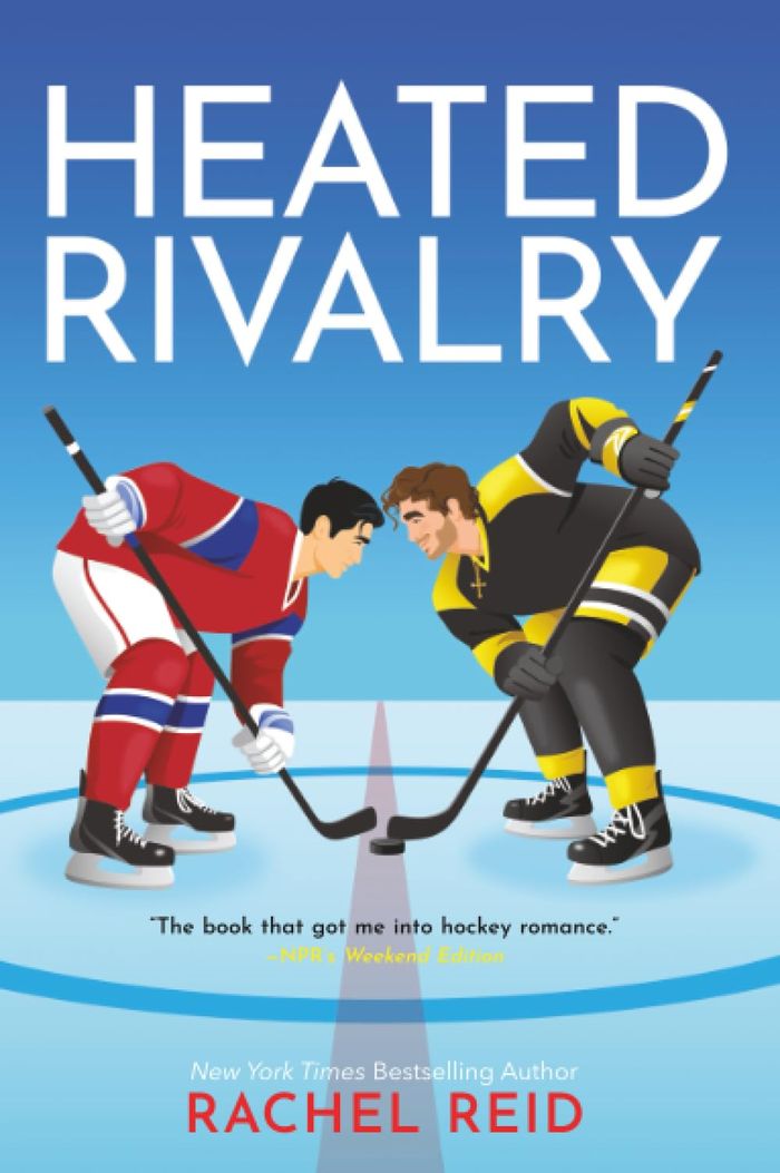 Couverture du livre « GAME CHANGERS: HEATED RIVALRY BOOK SERIES - T02 - HEATED RIVALRY - NOW STREAMING ON CRAVE AND HBO MA » de Rachel Reid, librairie Les Contes Infusés à Corte