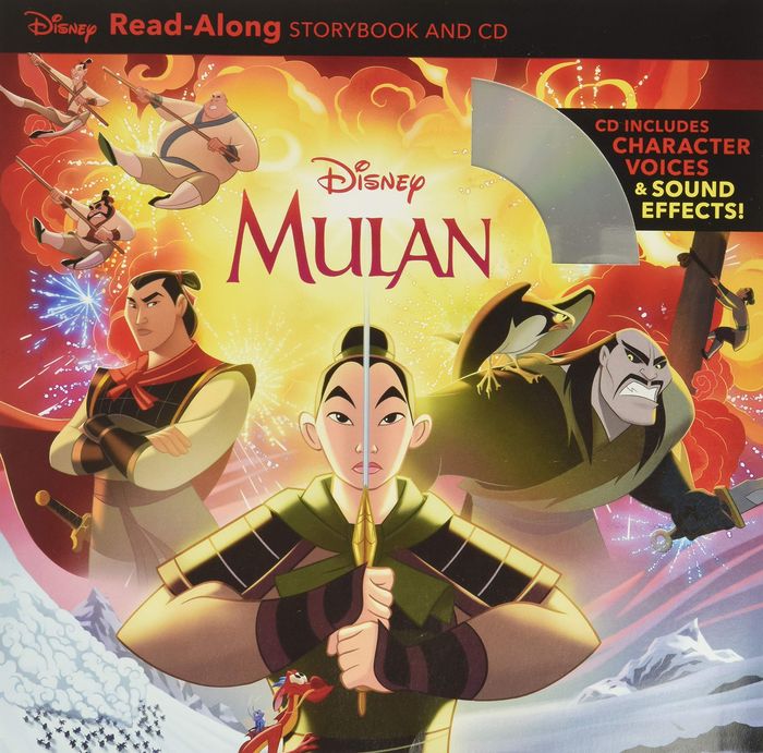 Couverture du livre « MULAN READ-ALONG STORYBOOK », librairie Les Contes Infusés à Corte