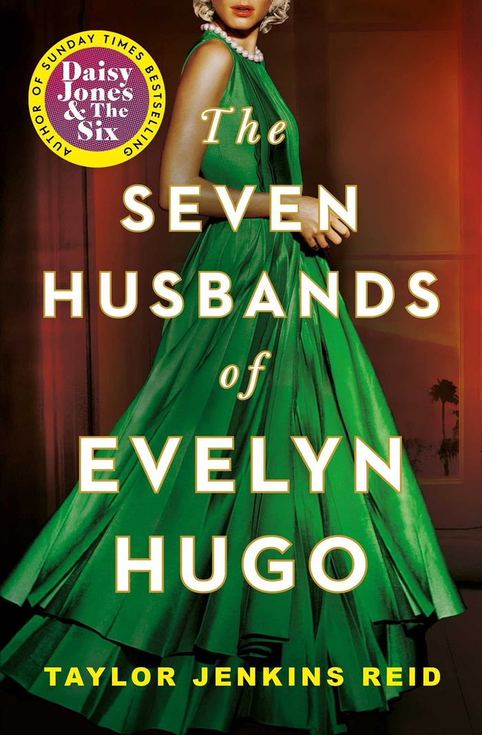 Couverture du livre « THE SEVEN HUSBANDS OF EVELYN HUGO - THE SUNDAY TIMES BESTSELLER » de Reid Taylor Jenkins, librairie Les Contes Infusés à Corte