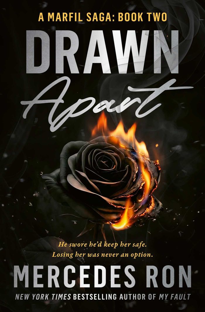 Couverture du livre « A MARFIL SAGA - DRAWN APART - THE ROMANTIC SUSPENSE SEQUEL WITH A BODYGUARD HERO, SECOND CHANCE LOVE » de Mercedes Ron, librairie Les Contes Infusés à Corte