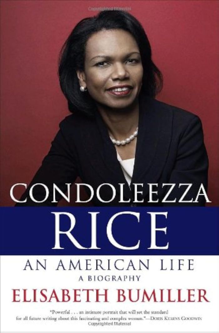 Couverture du livre « CONDOLEEZZA RICE: AN AMERICAN LIFE » de Bumiller, Elisabeth, librairie Les Contes Infusés à Corte