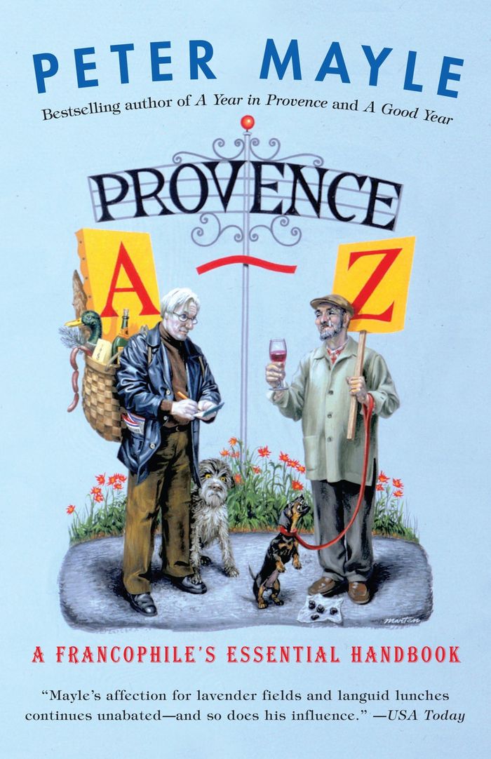 Couverture du livre « VINTAGE DEPARTURES - PROVENCE A-Z - A FRANCOPHILE'S ESSENTIAL HANDBOOK », librairie Les Contes Infusés à Corte
