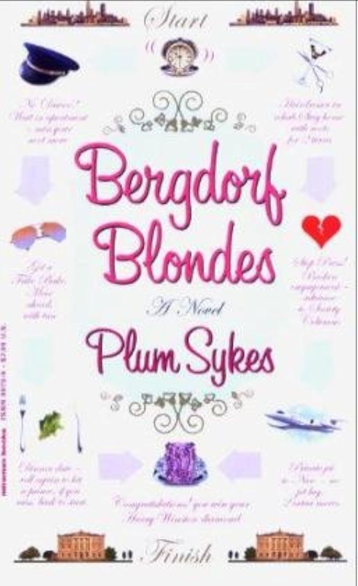 Couverture du livre « BERGDORF BLONDES » de Sykes, Plum, librairie Les Contes Infusés à Corte