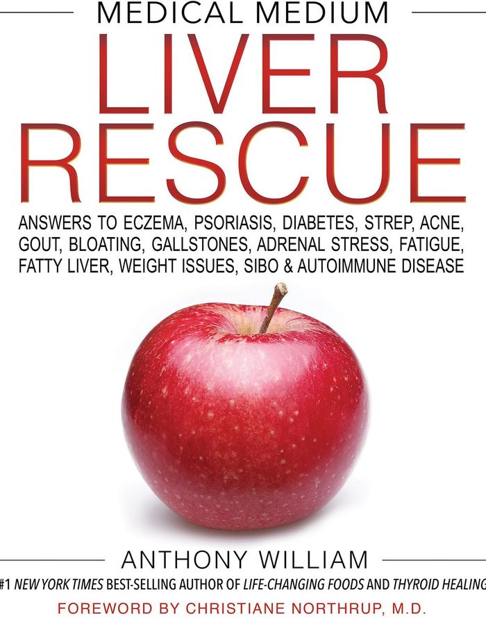 Couverture du livre « MEDICAL MEDIUM LIVER RESCUE - ANSWERS TO ECZEMA, PSORIASIS, DIABETES, STREP, ACNE, GOUT, BLOATING, G », librairie Les Contes Infusés à Corte