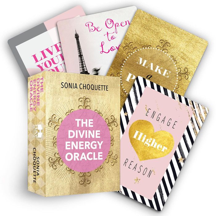 Couverture du livre « THE DIVINE ENERGY ORACLE » de Choquette, Sonia, librairie Les Contes Infusés à Corte