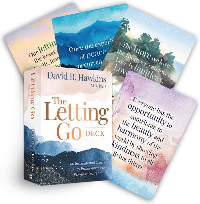Couverture du livre « THE LETTING GO DECK » de Hawkins, R. David, librairie Les Contes Infusés à Corte