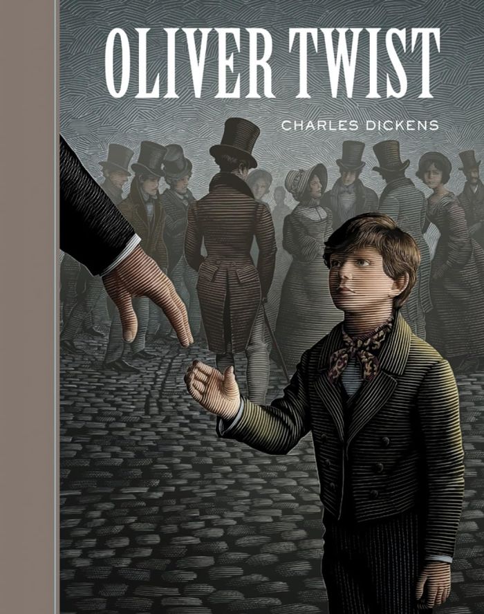 Couverture du livre « OLIVER TWIST », librairie Les Contes Infusés à Corte