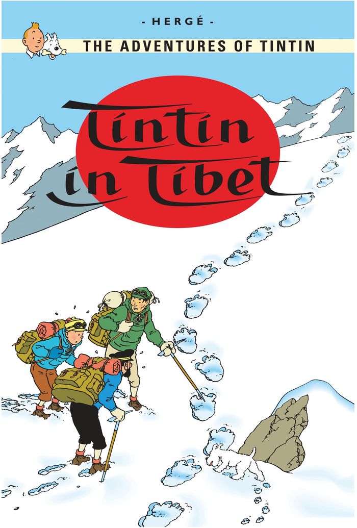 Couverture du livre « TINTIN IN TIBET », librairie Les Contes Infusés à Corte