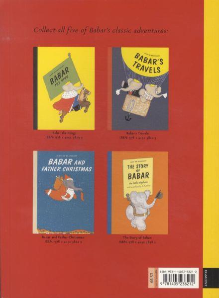 Quatrième de couverture de « BABAR AT HOME »