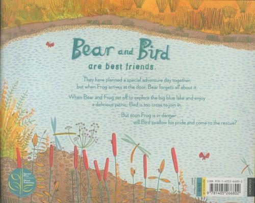 Quatrième de couverture de « BEAR, BIRD AND FROG »