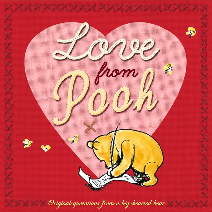 Couverture du livre « LOVE FROM POOH » de Milne, A. A., librairie Les Contes Infusés à Corte
