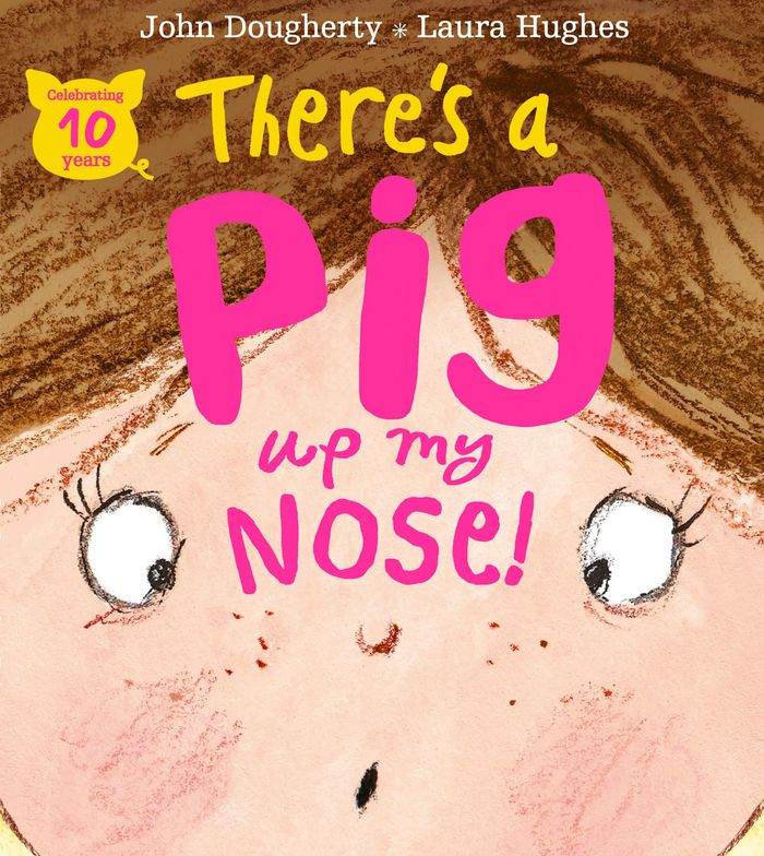 Couverture du livre « THERE'S A PIG UP MY NOSE ! », librairie Les Contes Infusés à Corte