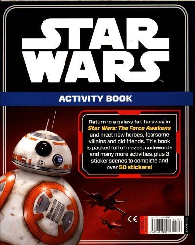 Quatrième de couverture de « STAR WARS: THE FORCE AWAKENS: ACTIVITY BOOK »