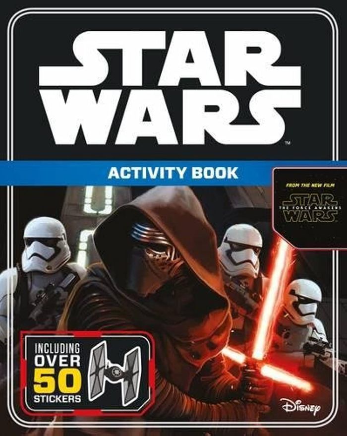 Couverture du livre « STAR WARS: THE FORCE AWAKENS: ACTIVITY BOOK », librairie Les Contes Infusés à Corte