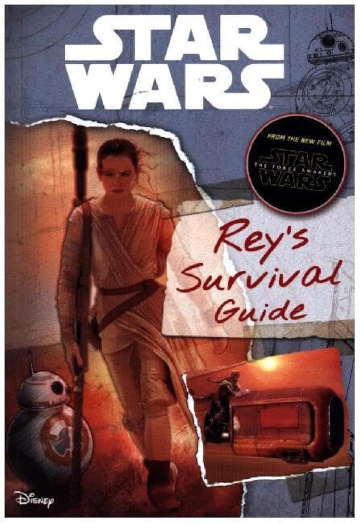 Couverture du livre « STAR WARS REY'S SURVIVAL GUIDE » de Collectif, librairie Les Contes Infusés à Corte