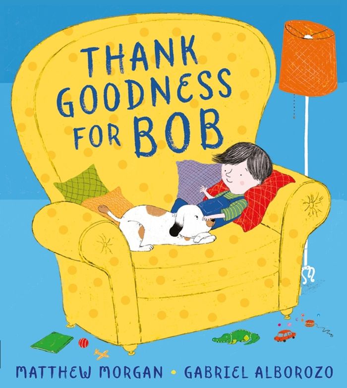 Couverture du livre « THANK GOODNESS FOR BOB », librairie Les Contes Infusés à Corte