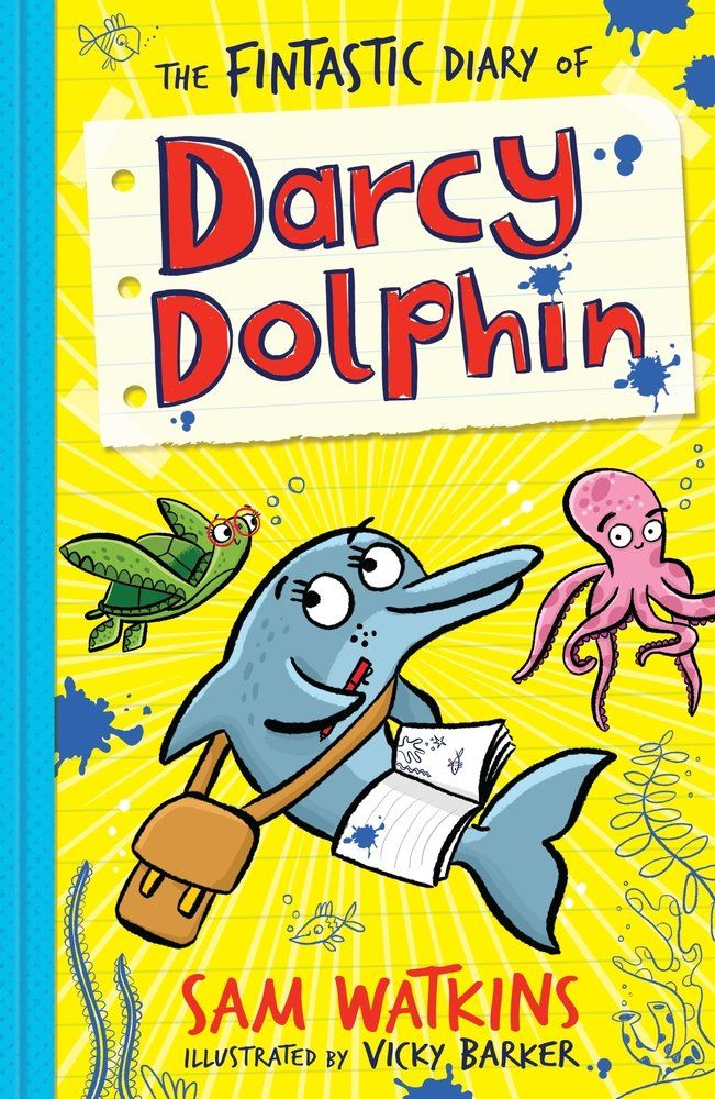 Couverture du livre « THE FINTASTIC DIARY OF DARCY DOLPHIN » de Watkins, Sam, librairie Les Contes Infusés à Corte