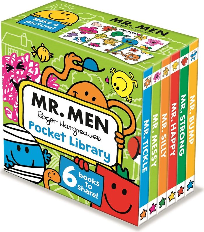 Couverture du livre « MR. MEN AND LITTLE MISS - MR. MEN: POCKET LIBRARY » de Roger Hargreaves, librairie Les Contes Infusés à Corte