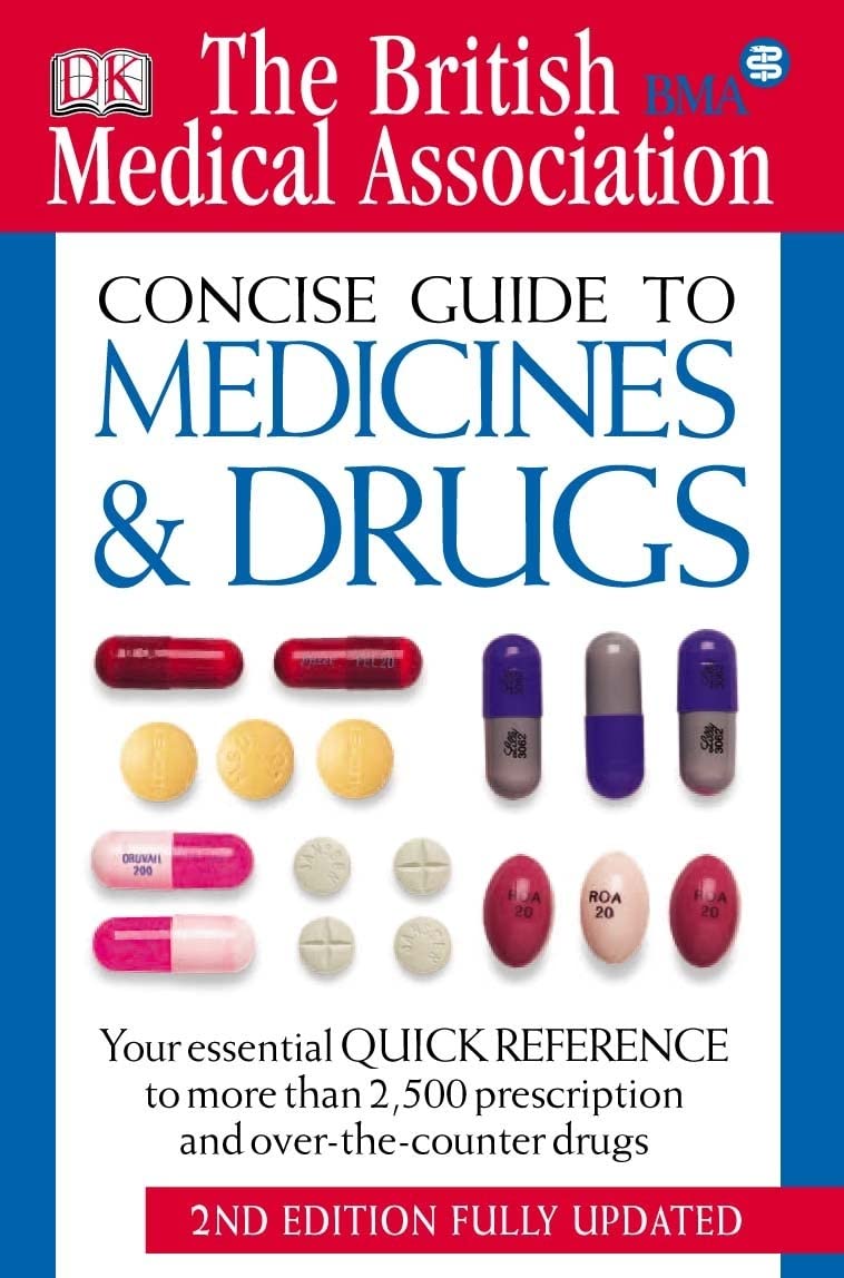 Couverture du livre « BMA CONCISE GUIDE TO MEDICINES AND DRUGS (2ND EDITION) », librairie Les Contes Infusés à Corte
