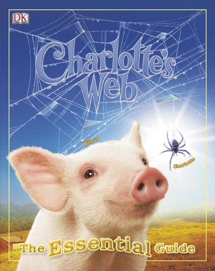 Couverture du livre « CHARLOTTE'S WEB: THE ESSENTIAL GUIDE », librairie Les Contes Infusés à Corte