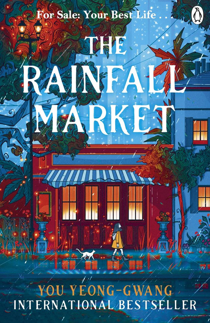 Couverture du livre « THE RAINFALL MARKET » de You Yeong-Gwang, librairie Les Contes Infusés à Corte