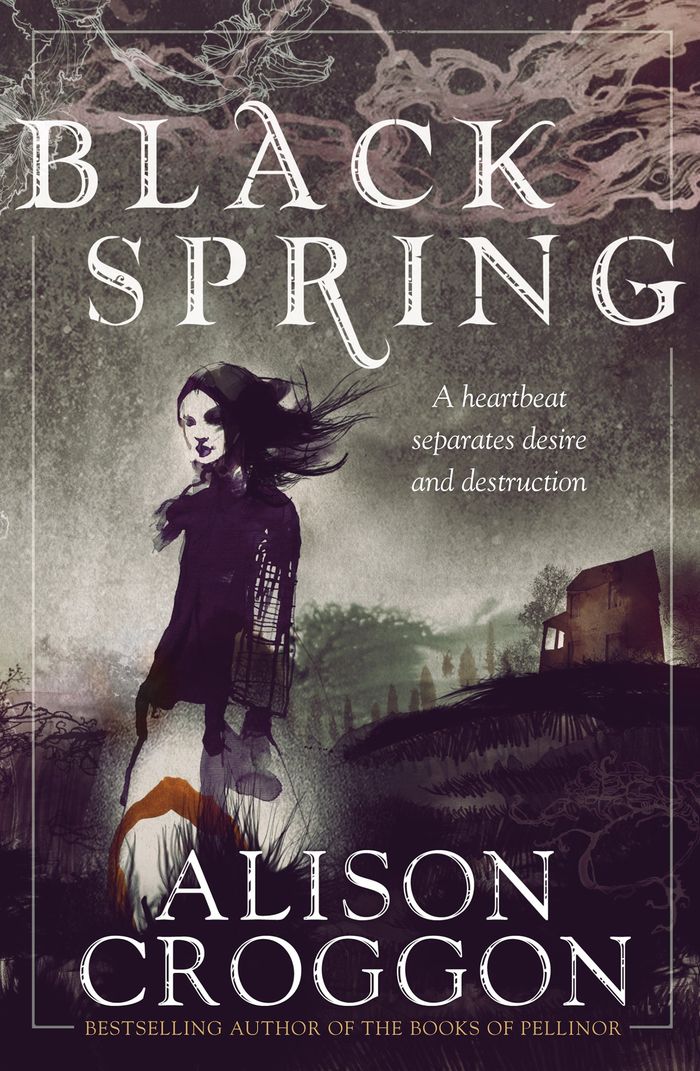 Couverture du livre « BLACK SPRING » de Croggon, Alison, librairie Les Contes Infusés à Corte