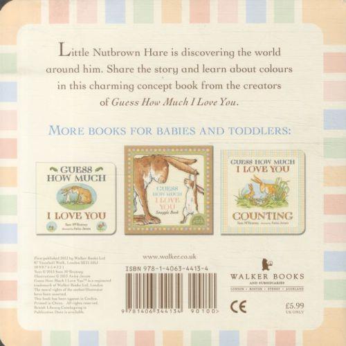 Quatrième de couverture de « GUESS HOW MUCH I LOVE YOU: COLOURS »
