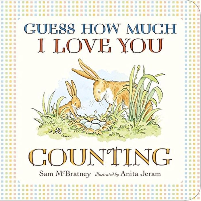 Couverture du livre « GUESS HOW MUCH I LOVE YOU: COUNTING » de Mcbratney, Sam, librairie Les Contes Infusés à Corte