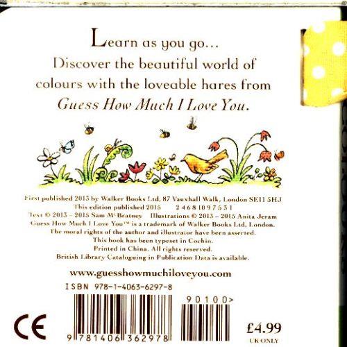 Quatrième de couverture de « GUESS HOW MUCH I LOVE YOU »