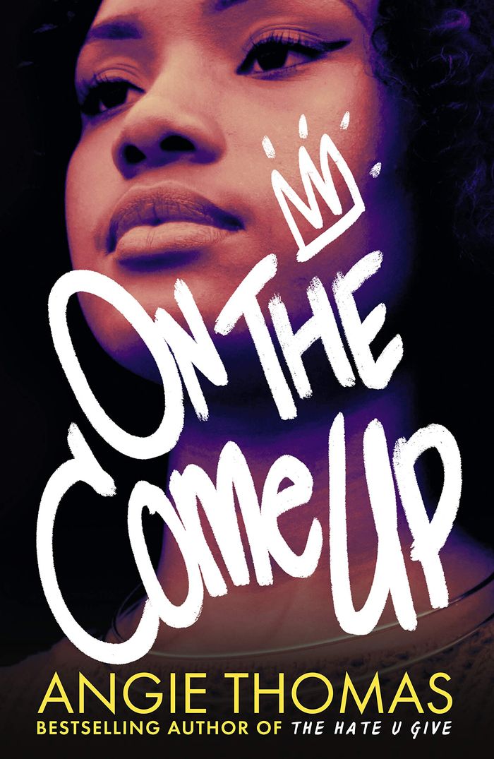 Couverture du livre « ON THE COME UP » de Angie Thomas, librairie Les Contes Infusés à Corte