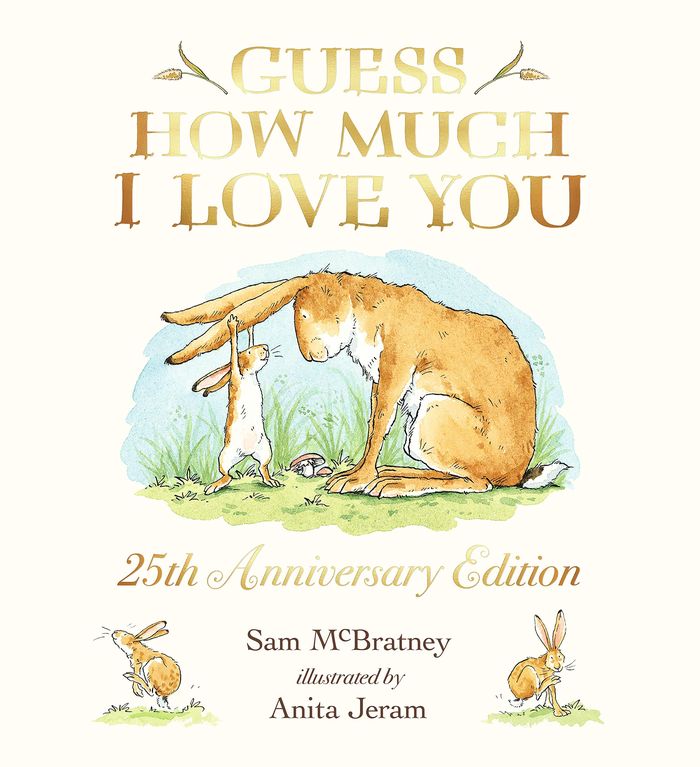 Couverture du livre « GUESS HOW MUCH I LOVE YOU » de Mcbratney/jeram, librairie Les Contes Infusés à Corte