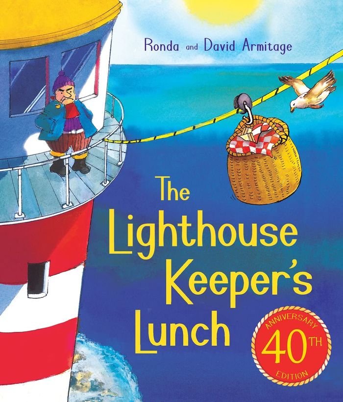 Couverture du livre « THE LIGHTOUSE KEEPER'S LUNCH » de Armitage, Ronda, Arm, librairie Les Contes Infusés à Corte