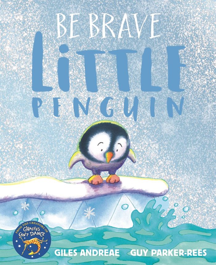 Couverture du livre « BE BRAVE LITTLE PENGUIN » de Andreae/parker-Rees, librairie Les Contes Infusés à Corte