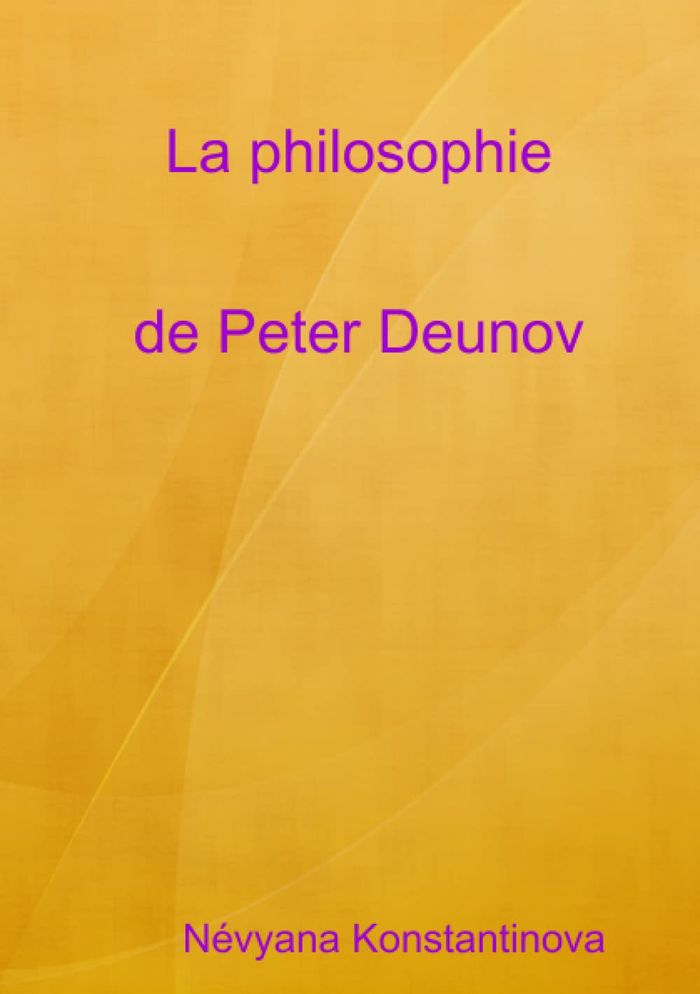 Couverture du livre « LA PHILOSOPHIE DE PETER DEUNOV (900 PENSEES) », librairie Les Contes Infusés à Corte