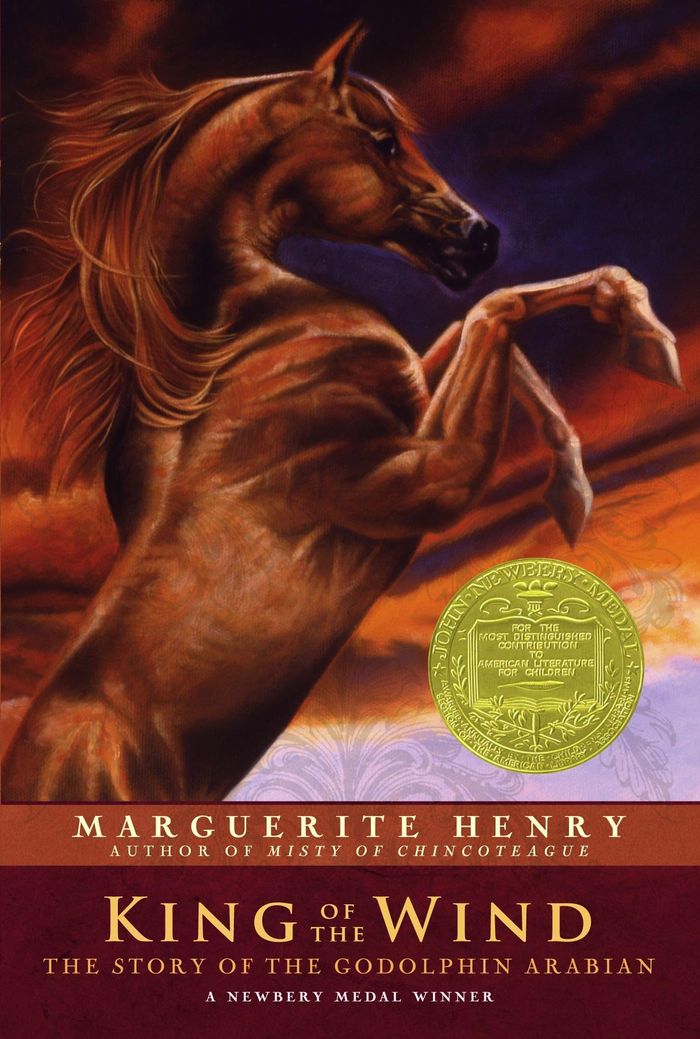 Couverture du livre « KING OF THE WIND: THE STORY OF THE GODOLPHIN ARABIAN », librairie Les Contes Infusés à Corte