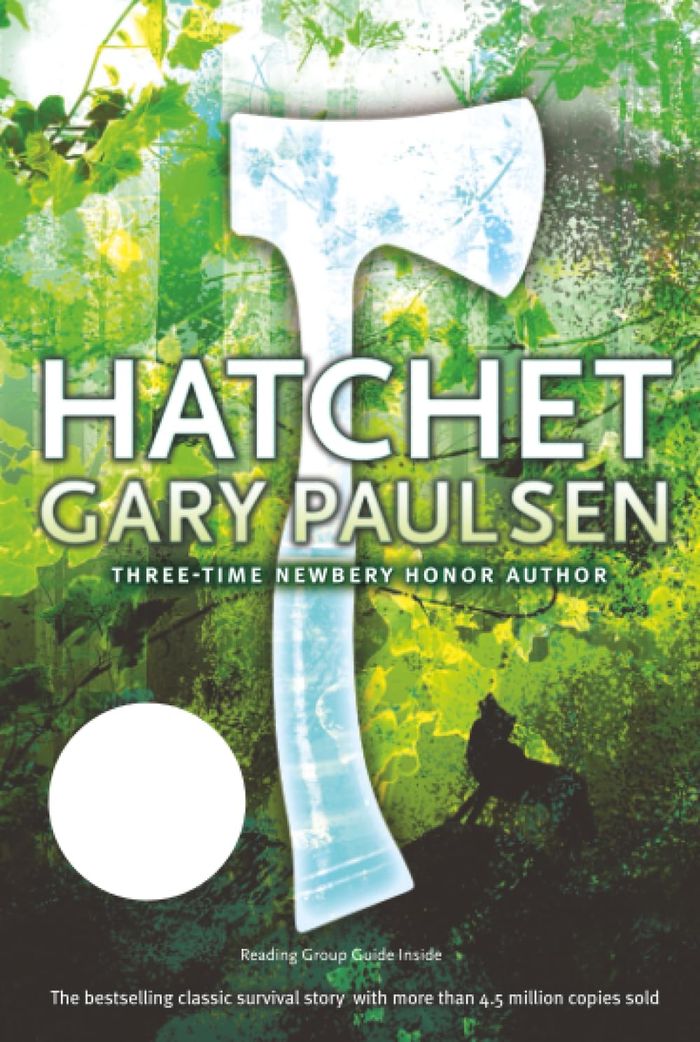 Couverture du livre « HATCHET », librairie Les Contes Infusés à Corte