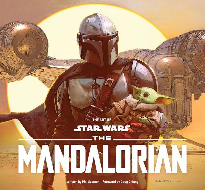 Couverture du livre « THE ART OF STAR WARS: THE MANDALORIAN (SEASON ONE) » de Szostak/chiang, librairie Les Contes Infusés à Corte