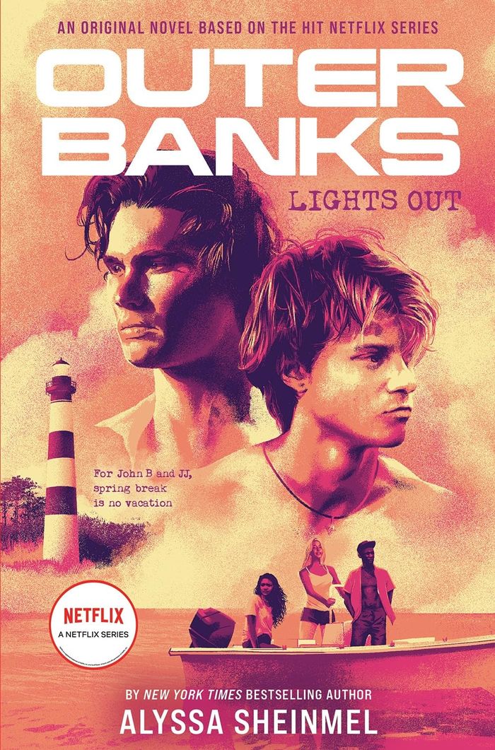 Couverture du livre « OUTER BANKS: LIGHTS OUT » de Alyssa Sheinmel, librairie Les Contes Infusés à Corte
