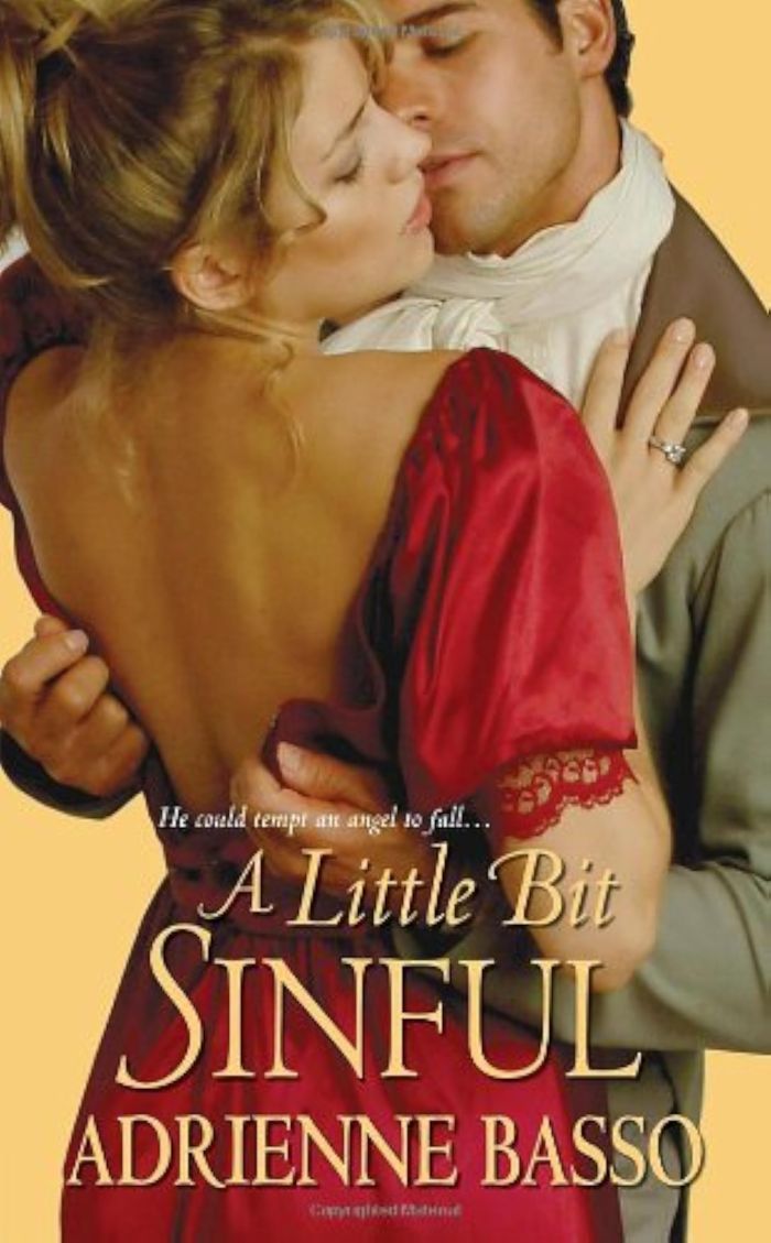Couverture du livre « A LITTLE BIT SINFUL » de Basso, Adrienne, librairie Les Contes Infusés à Corte