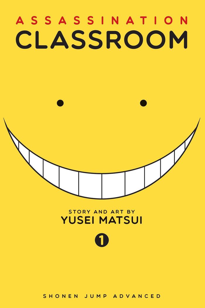 Couverture du livre « ASSASSINATION CLASSROOM, VOL. 1 - VOLUME 1 » de Yusei Matsui, librairie Les Contes Infusés à Corte