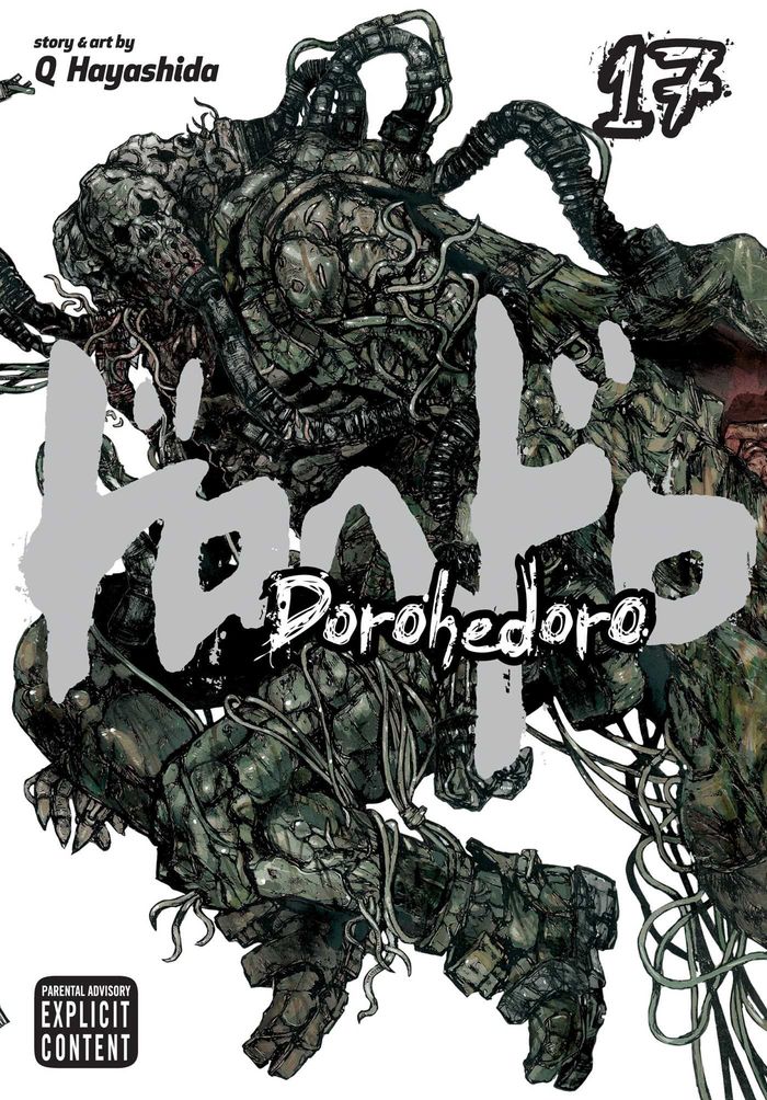 Couverture du livre « DOROHEDORO, VOL. 17 - VOLUME 17 » de Hayashida, librairie Les Contes Infusés à Corte