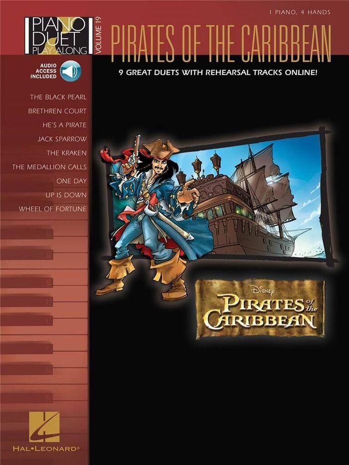 Couverture du livre « PIRATES OF THE CARIBBEAN +CD » de Zimmer Hans, librairie Les Contes Infusés à Corte