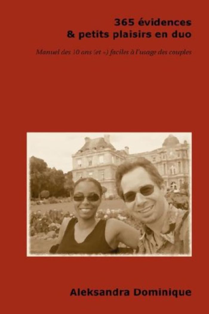 Couverture du livre « 365 EVIDENCES & PETITS PLAISIRS EN DUO », librairie Les Contes Infusés à Corte