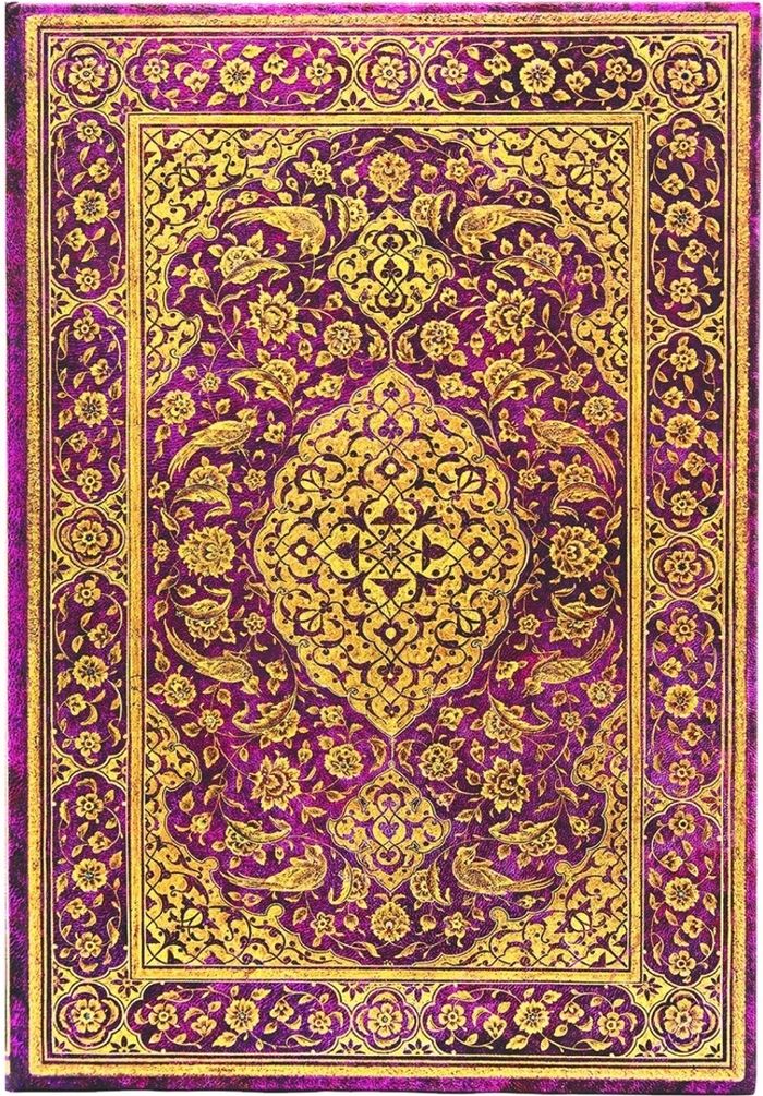 Couverture du livre « CARNET RIGIDE PAPERBLANKS LE VERGER MIDI NON LIGNE 144P. » de Xxx, librairie Les Contes Infusés à Corte